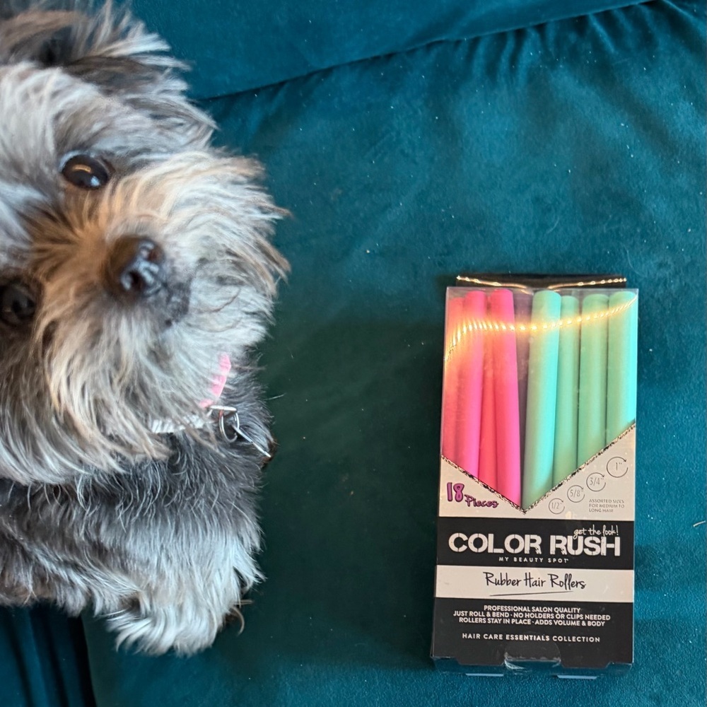 Others Follow Vibrant Rubber Hair Rollers